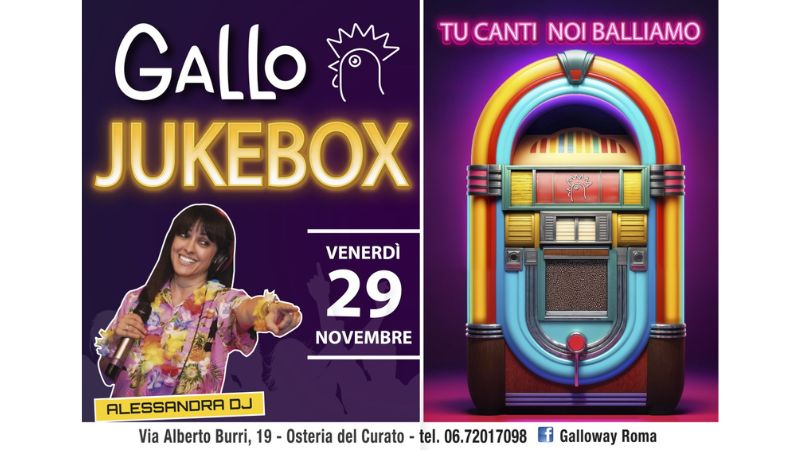 Eventi Novembre Galloway Roma